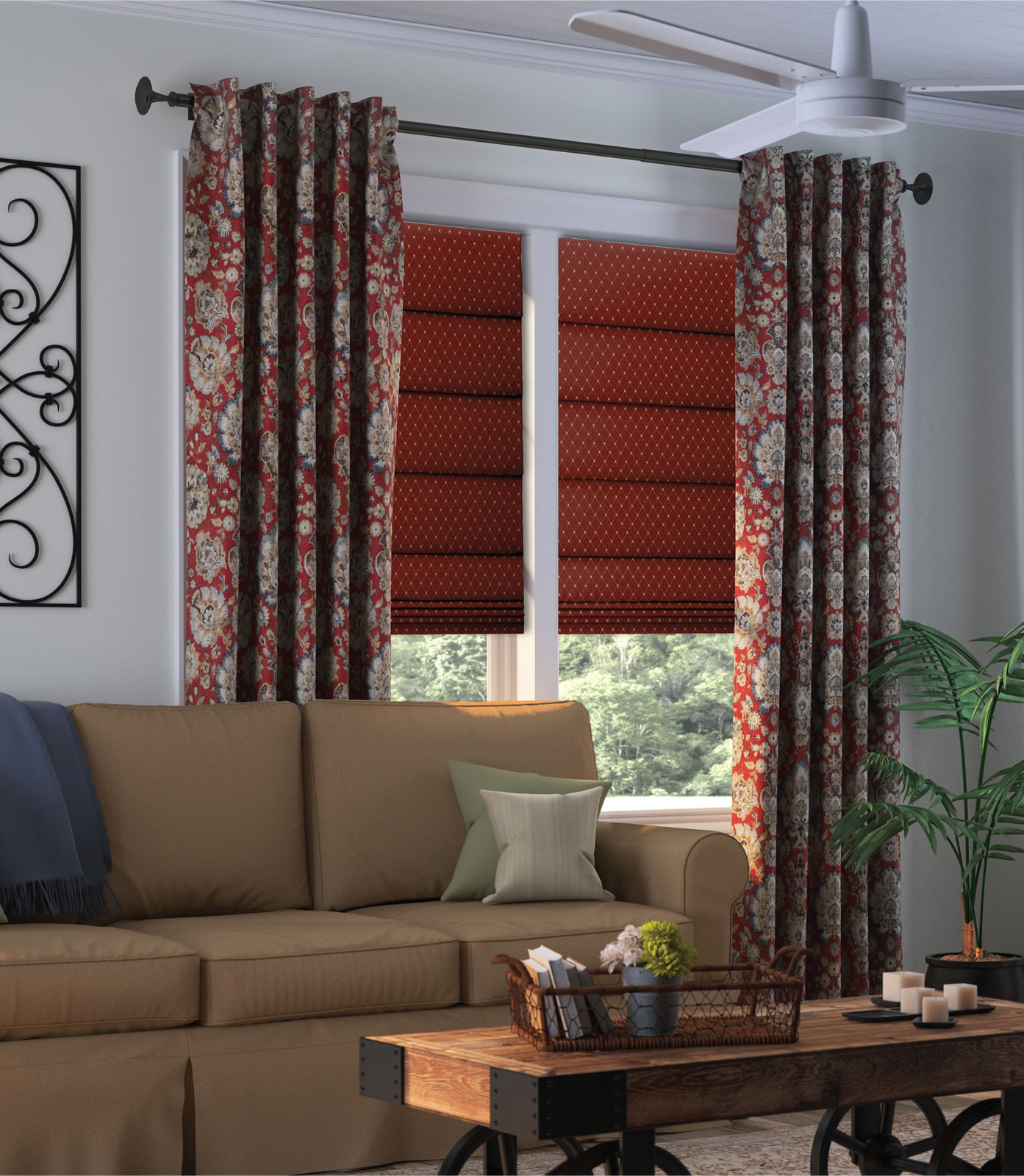 back tab drapery panels modern window curtains