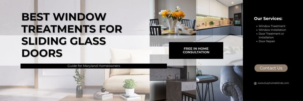 Worried about Window Treatment for Sliding Doors | Buy Home Blinds