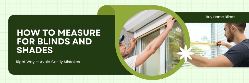 Measure Perfect Fits for your blinds