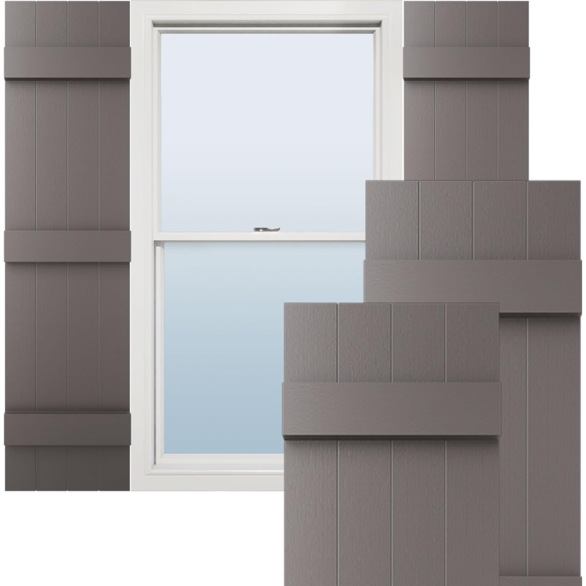 Musket Brown Board and Batten Shutters