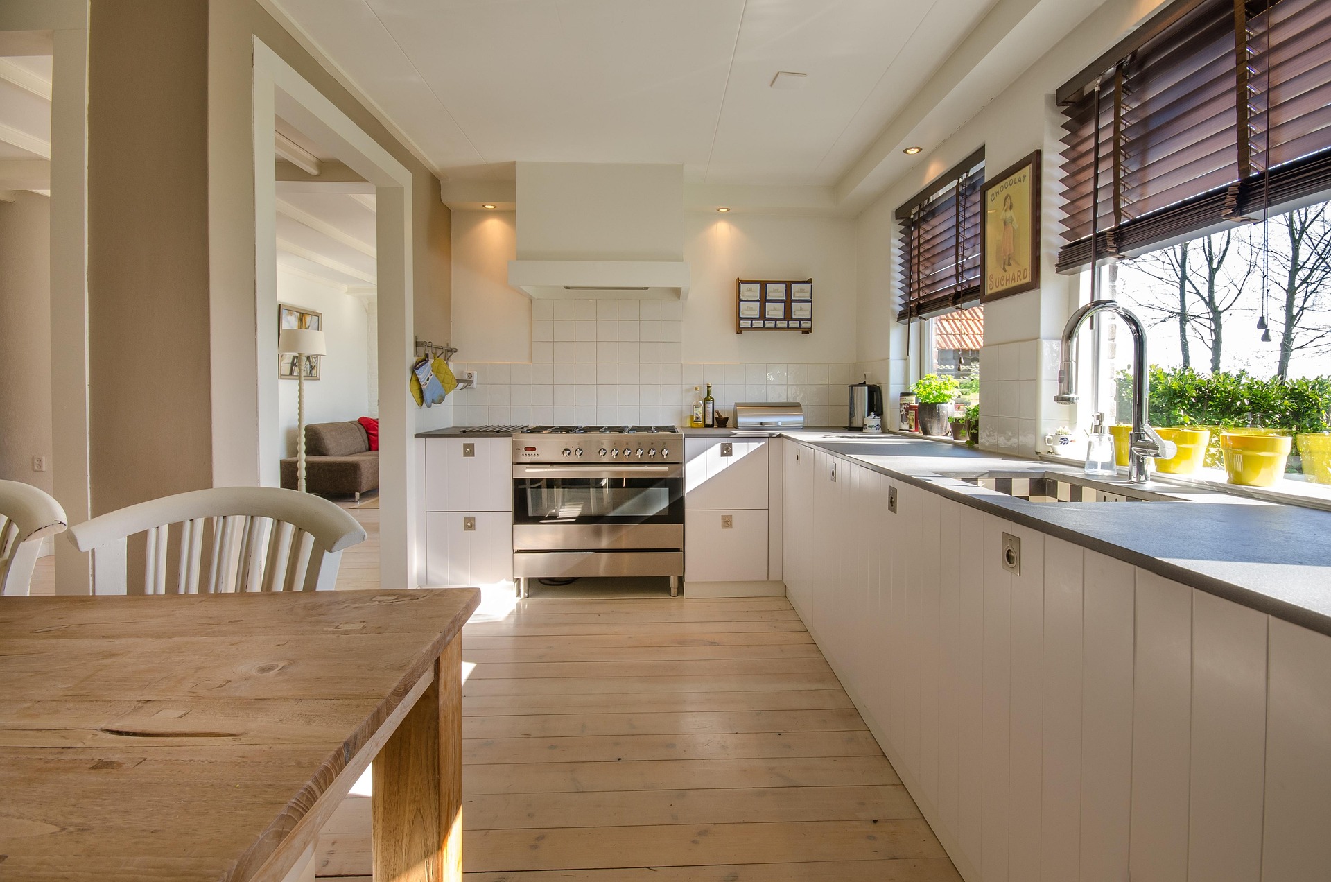 Motorized Blinds & Shades Kitchen