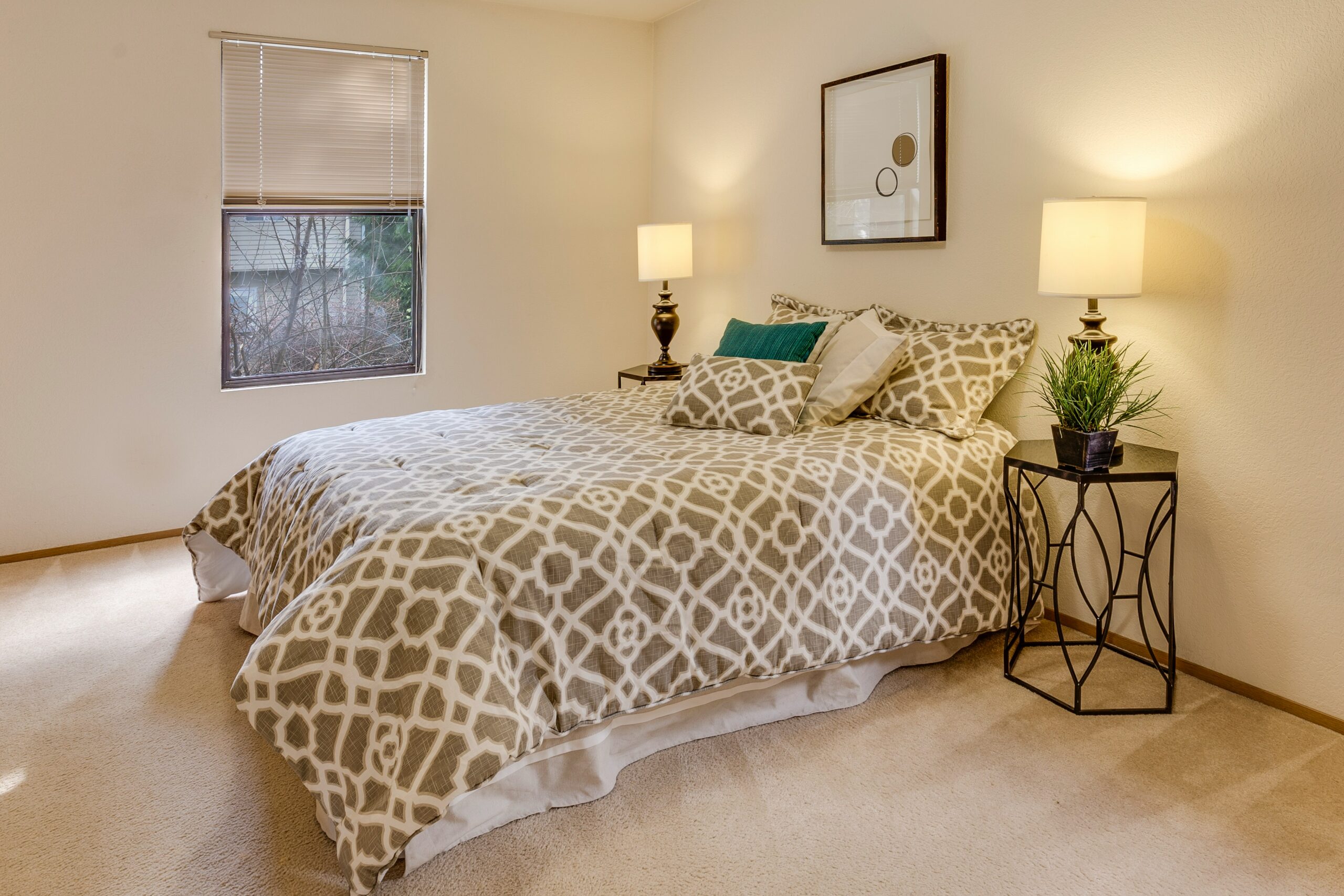 Cellular shades of buy home blinds installed in bedroom maryland