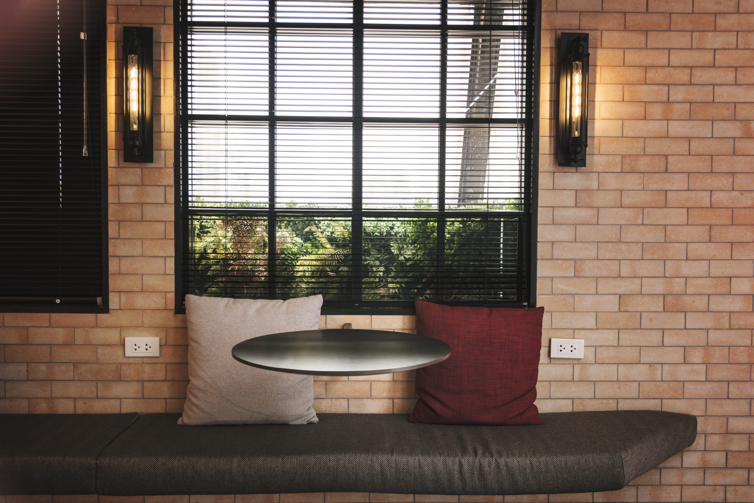 Solar shades in living room prevent uv rays