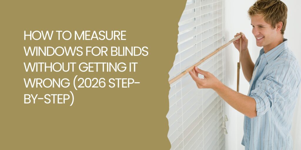 Step to Measure Window Blinds without Getting Wrong 2026