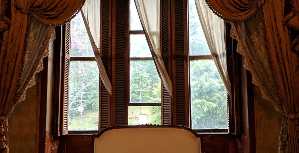 Arched Upholstered Cornice Boards